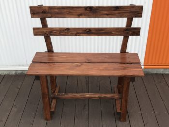 ベンチ作ってみました♪