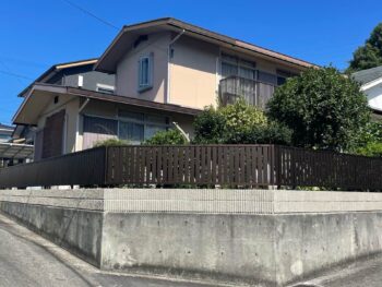 四国中央市 I.K様邸 フェンス新設工事事例
