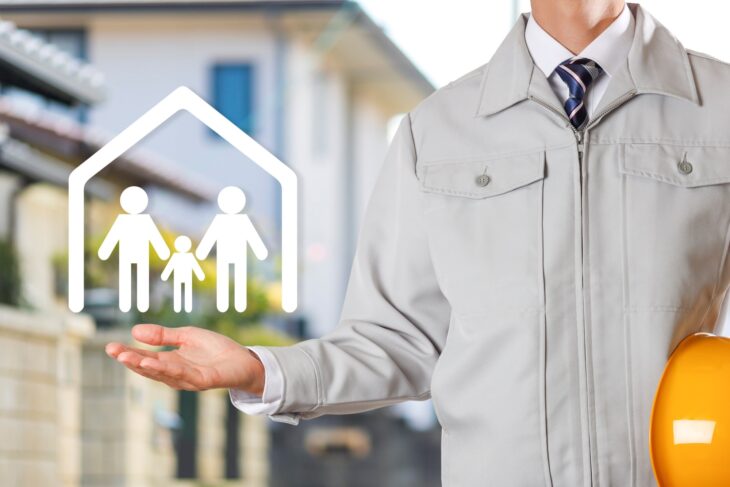 リフォームに対する安心感を表すイメージ写真